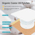 TJJSNA 50 Pack 8oz Pack Organic Castor Oil Patches Kit with Cold Pressed, Hexane Free Castor Oils Organic - Easy to Use