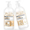 Rice Water Shampoo and Conditioner Set for Thinning Hair - Natural Ingredients with Biotin and Caffeine