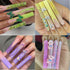 No C Curve 3XL Long Square Nail Tips for Acrylic Nails, SWETIDY 360PCS Clear False Nails with Case