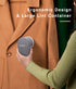 Ruidla Fabric Shaver Lint Remover, Battery Operated Sweater Shaver with Replaceable Stainless Steel Blades for Clothes