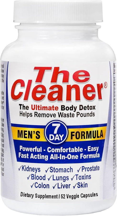 Century Systems The Cleaner Detox, 7-Day Complete Internal Cleansing Formula, 52 Vegetarian Capsules