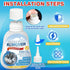 Mold Remover Gel Effective Washing Machine Cleaner for Gasket, Mold Stain Remover Gel for Bathroom, Grout, Tile