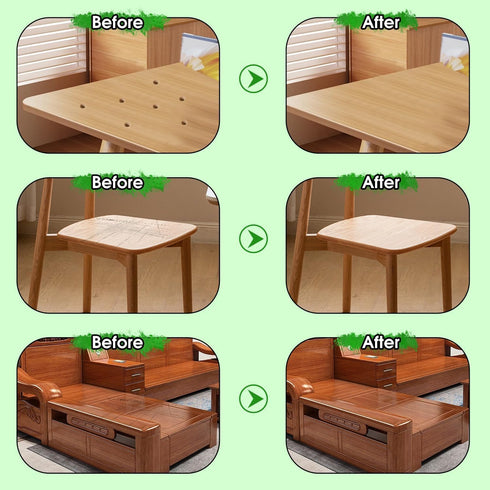 Hosifiy 20 Furniture Markers Touch Up, Colors Wood Filler Sticks, Wood Wax Crayons for Repairing Scratches, Scuffs