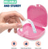 32 PCS Orthodontic Dental Retainer Case with Vent Holes for Mouth Guards, Night Guards, and Dentures, Easy to Clean