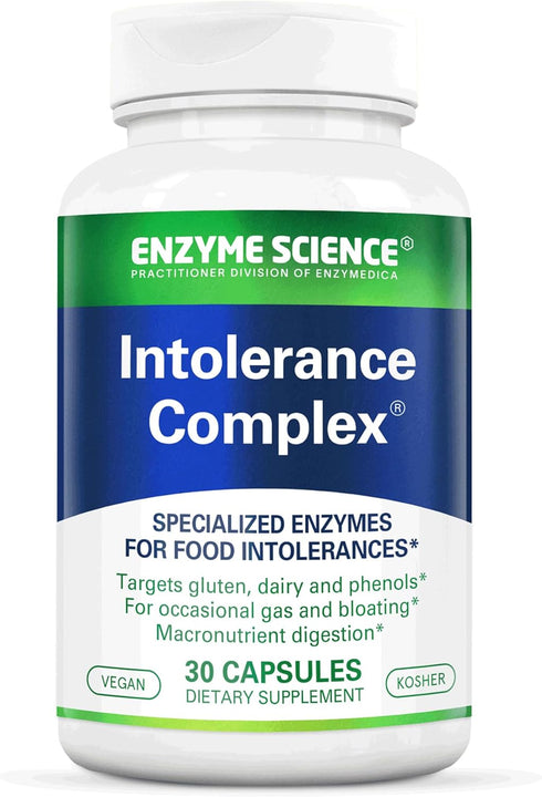 Intolerance Complex Digestive Enzyme Supplement, 30 Capsules
