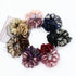 inSowni 7 Pack Sparkly Crystals Pearls Rose Flower Lace Hair Scrunchies, Fancy Decorative Accessories for Women Girls