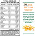 Raw Pea Protein Powder, Vegan Plant Based, Low-Carb, Low-Sugar, Original Unflavored, 1 Pound (Pack of 1)