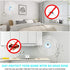 6 Packs Ultrasonic Pest Repeller Indoor, Mouse Repellent Plug in for Roach, Rodent, Bugs, Rat, Mosquito, Spider