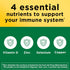 Nature Made Super Vitamin D Immune Complex, 70 Tablets, Vitamin D3, Selenium, Copper, and Zinc Supplements