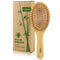 MRD Natural Bamboo Paddle Detangling Hairbrush, Massage Scalp Brush for Thick, Thin, Curly, and Dry Hair