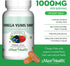 Maxi Health Omega Yums 1000 - Kid Friendly Fruity Burst Flavor - 110 Softgel Capsules - Kosher