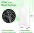 Pack (50) Magic Sponge Erasers, Water-Activated Cleaning Pads Sponge Mop, Bulk Multi-Purpose Melamine Foam Cleaner