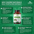 Zazzee Organic Milk Thistle 50:1 Extract, 20,000 mg Strength, 200 Vegan Capsules, 80% Silymarin Flavonoids, Non-GMO