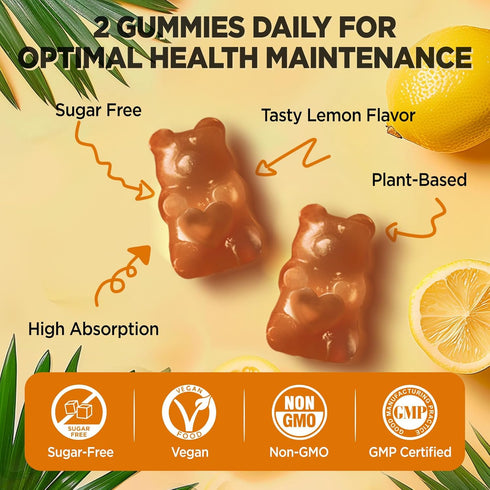Gummies 60 Pumpkin Seed Oil with Saw Palmetto, Pumpkin Seed Oil Extract for Hair Growth & Prostate Health, Cold-Pressed