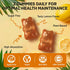 Gummies 60 Pumpkin Seed Oil with Saw Palmetto, Pumpkin Seed Oil Extract for Hair Growth & Prostate Health, Cold-Pressed