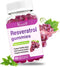 High Purity Resveratrol Gummies, 98% Trans-Resveratrol with Quercetin, Coq 10, Vitamin C - 60 Gummies