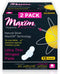 Maxim MaxION Ultra Thin Winged Pads, with Organic Cotton Cover Sheet and Leak