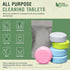 All Purpose Cleaner Tablets – Family Pack – Eco-Friendly Natural Kitchen Cleaner, Glass, Bathroom & Water Stain Remover