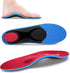 Orthotics Arch Support Insoles for Metatarsalgia - Mortons Neuroma Inserts Relief for Flat Feet, Plantar Fasciitis (Red