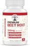 Premium Organic Beet Root Capsules - Nitric Oxide Supplement for Heart Health, Circulation, Stamina - Non-GMO - 60 Vegan
