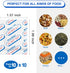 400cc Oxygen Absorbers for Food Storage, 100 Count (20 Packs of 5) for Long Term Food Storage & Survival