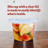 Qinsihwn 50 Pack 8 OZ Disposable Plastic Cups with Lids,Clear Portion Cups with Flat Lids,Disposable Clear Ice Cream