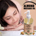 Set Almond Massage Oil for Couples Date Night, with Massage Roller Ball, Full Body Massage Oil for Massage Therapy