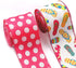 2pcs Summer Fabric Ribbons, Summer Slippers Ribbons for Party Gift Wrapping, Outdoor Hanging Decoration Supplies