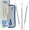Oral Dental Care Kit for Teeth Cleaning - Whitening Calculus Tartar Tools, Mirror for Personal & Pets Use