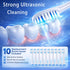 TSHAUBST 2 Pack 10 5 2 45 Electric Toothbrush for Adults, Travel Electric Toothbrush Includes Replacement Brush Heads