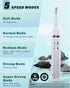 Tooth Polisher, Rechargeable Tooth Whitening Kit for Teeth Cleaning and Whitening, 3 Tooth Polish Paste and 5 Brush