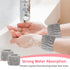 6 Pcs Spa Headband Face Wash and Wristband Set, Cute Cat Ears Plush Makeup Skincare Headbands