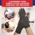 Doctor Developed Compression Gloves, Open-Finger Arthritis Gloves for Women and Men, Typing Gloves for Carpal Tunnel