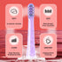 Replacement Toothbrush Heads for Colgate Hum Connected Smart Battery Toothbrush, Refill Head, Purple