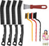 WDRIGE 8Pcs Crevice Cleaning Brushes for Household Use, Grout Cleaner Brush, Hard Bristle