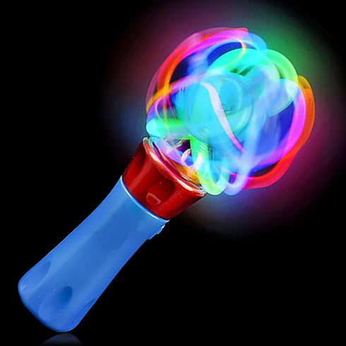 Set 2 ArtCreativity Light Up Wand for Kids, of LED Light Up Toys with Flashing Lights, Fun Light Spinning Toys, Sensory