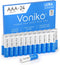 Voniko Premium Grade AAA Alkaline Batteries, 24 Pack, Ultra Long-Lasting, Leakproof 1.5v with 10-Year Shelf Life