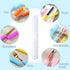 40 Pieces Travel Toothbrush Holder Case, Portable Plastic Storage Containers for Traveling
