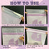 60PCS Easy Stick-On Disposable Portable Car Trash Bags, Waterproof Leakproof Vomit Bags for Cars, Camping, Kitchens