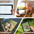 XLIUAX 5X Full Page Magnifier for Reading, Handheld Full Book Page Magnifier Glass Bendable Book Magnifying Glass