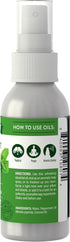 Nature's Truth Peppermint Essential Oil Spray, 2.4 Fluid Ounces, Plant Based & Non-GMO