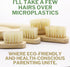 Gaia Guy Natural Bristle Bamboo Toothbrush for Kids, Compostable & Biodegradable, 6-Pack