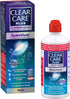 Clear Care Plus Cleaning and Disinfecting Solution, 12 Fl Oz, with Lens Case, Clear