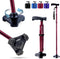 HurryCane Freedom Edition Walking Cane, Foldable with T Handle