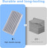 2-Pack Damp Clean Duster Sponge, Magic Sponge Eraser Baseboard Cleaner Tool, Dusters for Cleaning Blinds, Glass, Vents, Railings, Mirrors,Window Track Grooves and Faucets