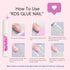 KDS Nail Glue, 10pcs for Professional Fake Nail Art & Design, Nail Tip Extension