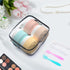 Travel Containers for Toiletries, TSA Approved Silicone Cream Jars with Leak-proof Travel Accessories