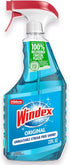 Windex Glass and Window Cleaner Spray Bottle, Packaging Designed to Prevent Leakage
