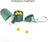 Two-Layer Large Pill Organizer, Waterproof Pill Case for Pills, Vitamins, Supplements, Size: 1.6 x 1.6 x 4.4 in (Green)