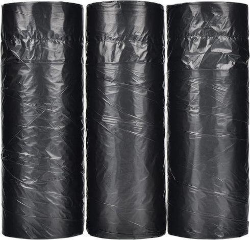 Ultra Strong 15 Gallon Drawstring Trash Bags, 102 Count Large Heavy Duty Thicken Plastic Tall Kitchen Garbage Bags